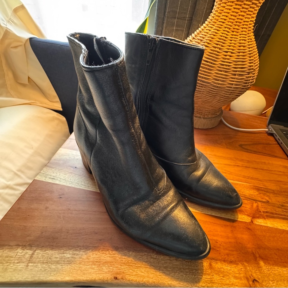 💕 2 for $30: Leather Ankle Boots
